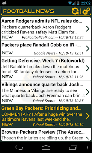 Green Bay Football News