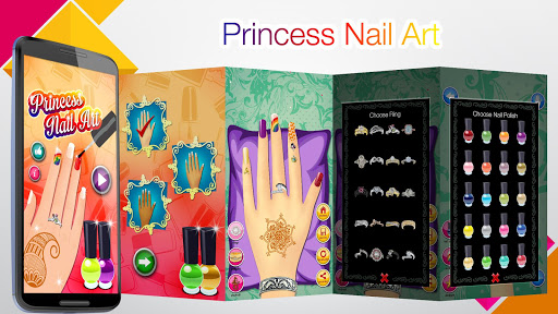 Princess Salon: Nail Makeover