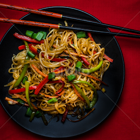 Chow Mein by Bogdan Rusu - Food & Drink Plated Food