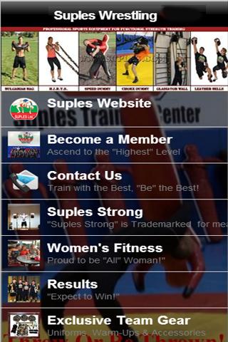 Suples Wrestling App