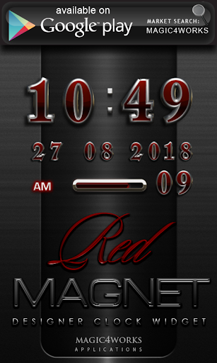 【免費娛樂App】Poweramp skin Red Magnet-APP點子