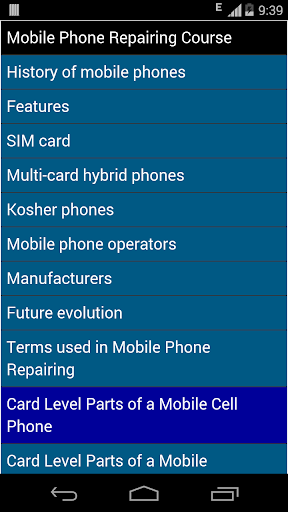 mobile repairing course