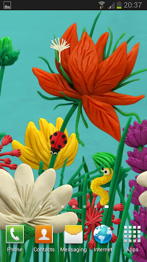 KM Flowers Live wallpaper