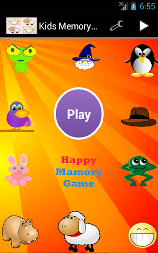 Happy Mamory Game kids game