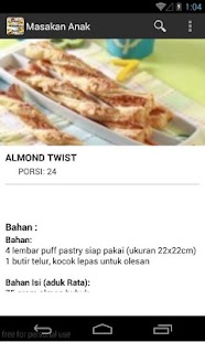 Free Download Resep Masakan Anak APK