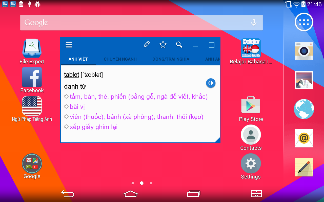 English Vietnamese Dictionary TFlat - Android Apps on Google Play
