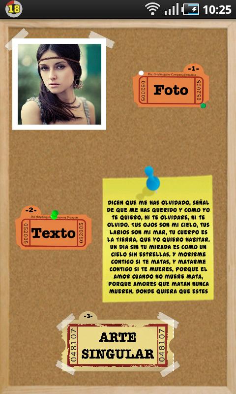 Photo to text :ArteSingularPRO Screen 1