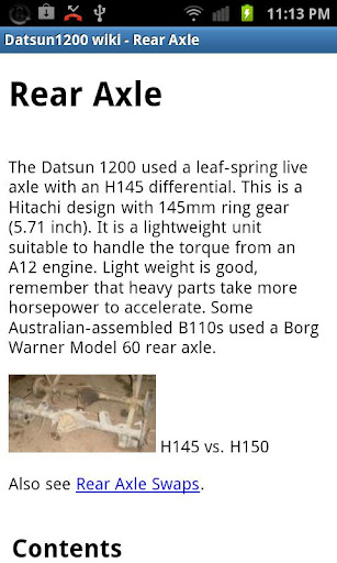 Datsun1200.com Wiki Viewer