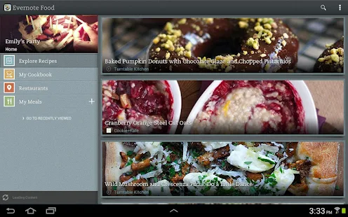 Evernote Food - screenshot thumbnail