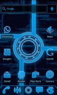 Free Download ADW Theme Blueprint Tech Pro APK for Android
