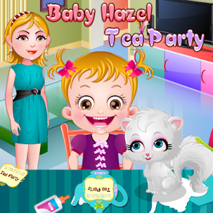 Baby Hazel Tea Party