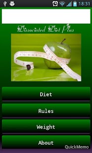 Free Dissociated Diet Plus APK