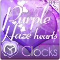 Purple Haze Clock Widgets icon