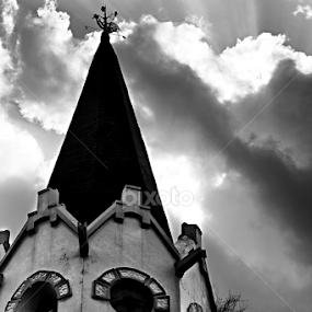 Over the tower by Pradono Gunawan - Buildings & Architecture Places of Worship
