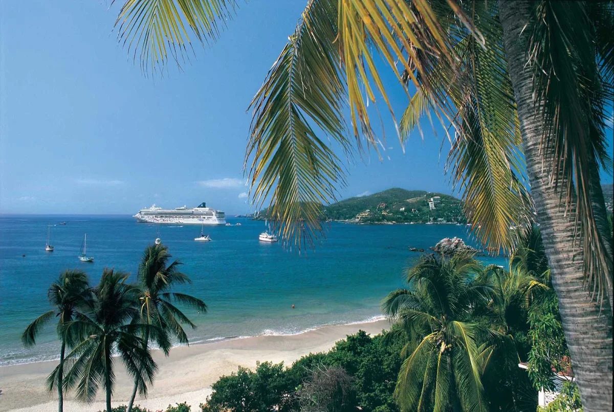 Norwegian-Star-Zihuatanejo - Cruise to Zihuatanejo, one of the most popular tourist spots along the Mexican Riviera, aboard Norwegian Star.