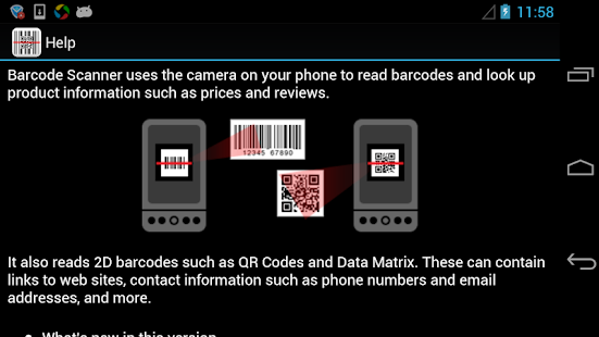 Barcode Scanner & QR - screenshot thumbnail