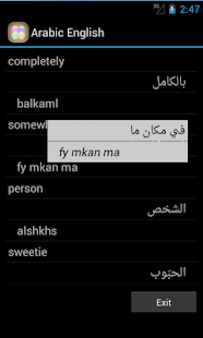 Arabic English Tutor Screenshots 8