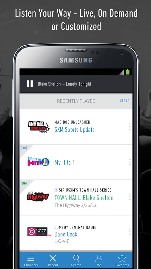 SiriusXM - Android Apps on Google Play