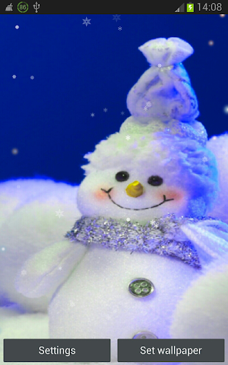 免費下載個人化APP|HD Christmas Snowman lwp app開箱文|APP開箱王