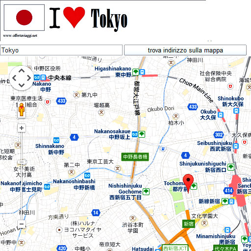 Tokyo maps