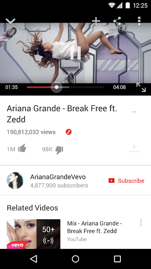 YouTube - screenshot