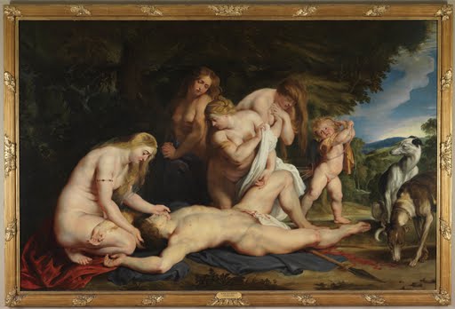 The Death of Adonis (with Venus, Cupid, and the Three Graces) - Peter Paul Rubens - Google Arts & Culture