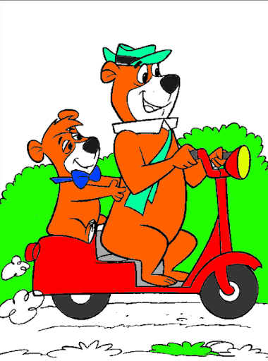 【免費休閒App】FREE COLORING BOOK YOGI BEAR-APP點子