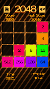 2048 Neon Screenshots 1