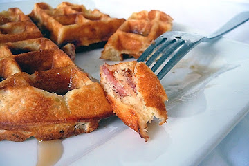 Brown Sugar-Bacon Buttermilk Waffles