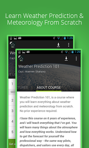 Weather Predictions Course