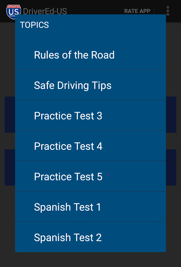 Driver License Signs Test In Spanish