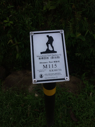 MacLehose Trail Distance Post M115