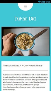 Free Dukan Diet Free APK for Android