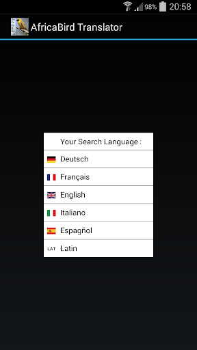 AfricaBird Translator