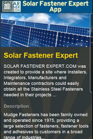 Solar Fastener Expert