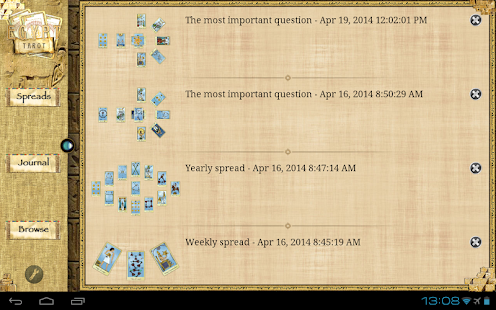 Egypt Tarot HD Screenshots 6