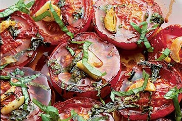 Charred tomatoes