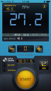 Baseball Pitch Speed Radar Gun Screenshots 4
