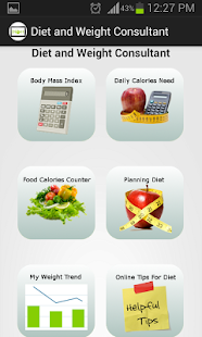 Diet and Weight Advisor Free Screenshots 2