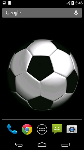 Soccer Ball Video Wallpaper