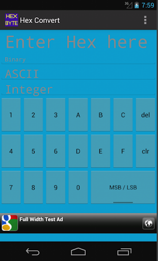 Hex Byte