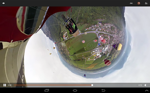 Kolor Eyes 360° video player - screenshot thumbnail