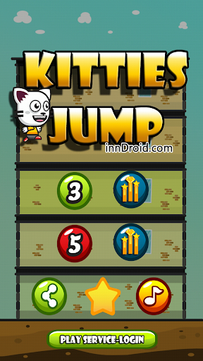 Kitties jump Kitties Run