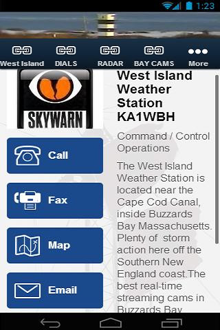 West Island Weather Station