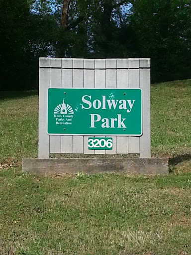 Solway Park Entrance Sign