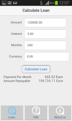 【免費財經App】Temenos Loan Calculator-APP點子