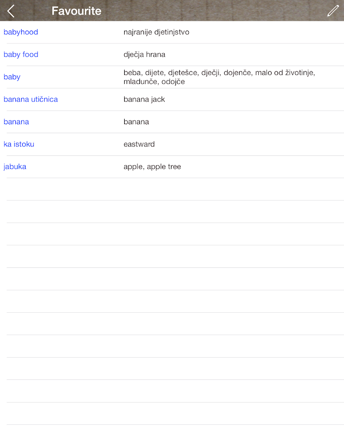 Croatian English Dictionary & Translator Free Android Apps on Google Play