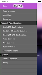 Elgas NZ EasyApp™ Screenshots 1