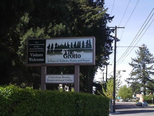 The Grotto Welcome Sign