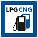 LPG CNG Finder Europe mobile app icon
